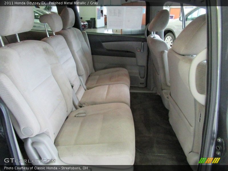 Polished Metal Metallic / Gray 2011 Honda Odyssey EX