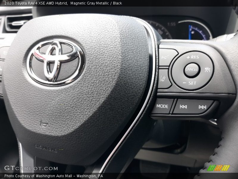 Magnetic Gray Metallic / Black 2020 Toyota RAV4 XSE AWD Hybrid
