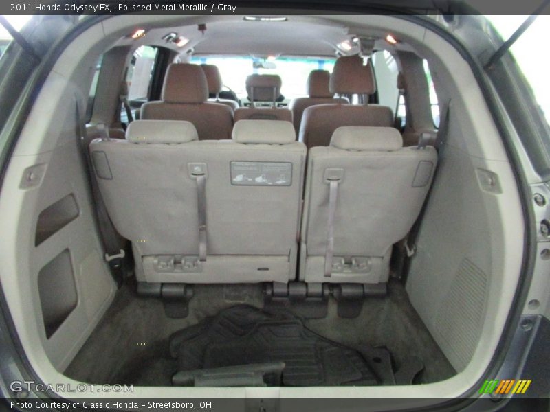 Polished Metal Metallic / Gray 2011 Honda Odyssey EX