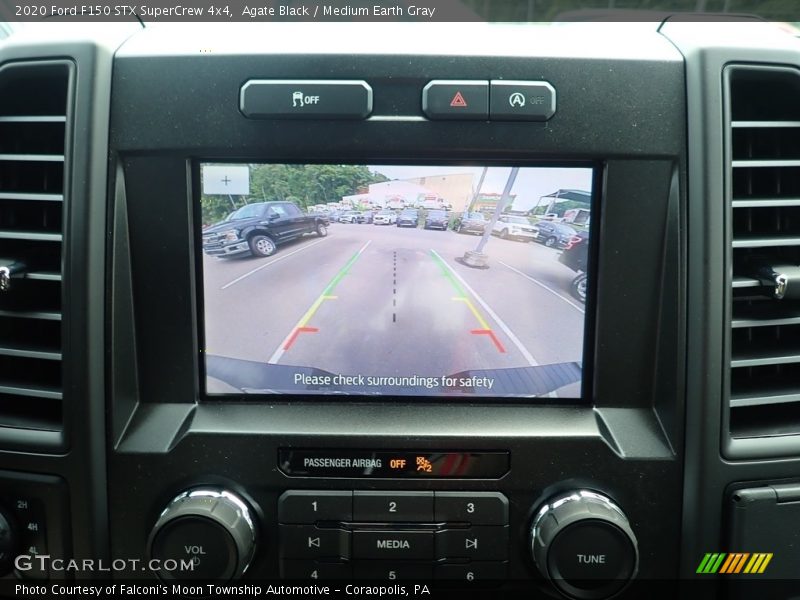 Agate Black / Medium Earth Gray 2020 Ford F150 STX SuperCrew 4x4