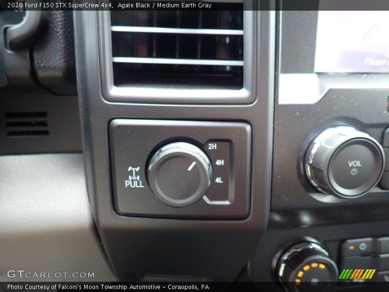 Agate Black / Medium Earth Gray 2020 Ford F150 STX SuperCrew 4x4