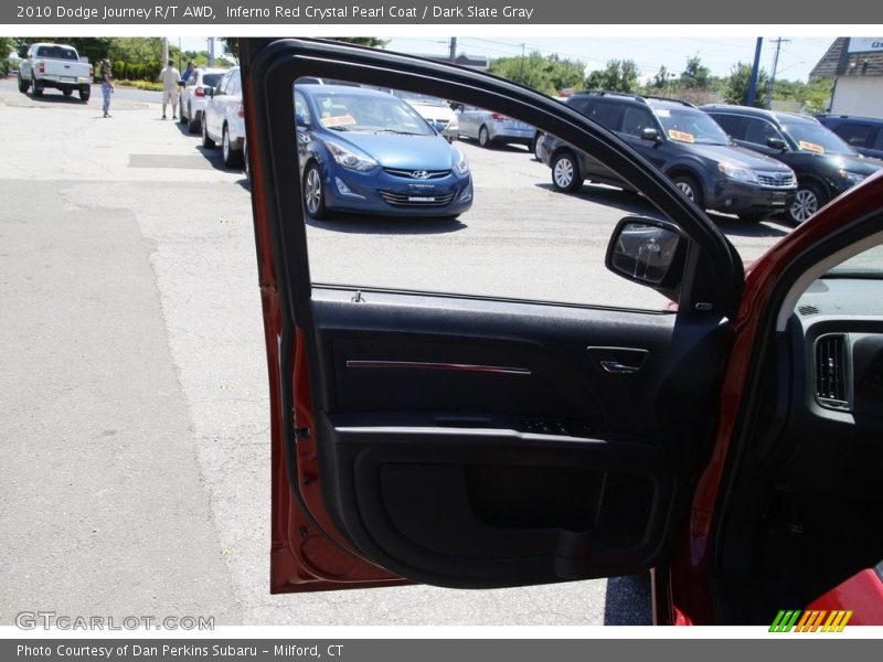 Inferno Red Crystal Pearl Coat / Dark Slate Gray 2010 Dodge Journey R/T AWD