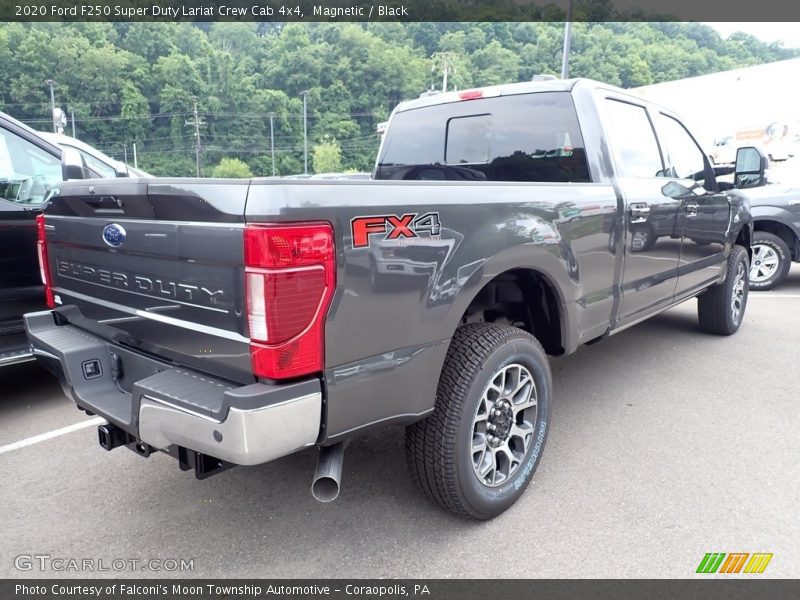 Magnetic / Black 2020 Ford F250 Super Duty Lariat Crew Cab 4x4
