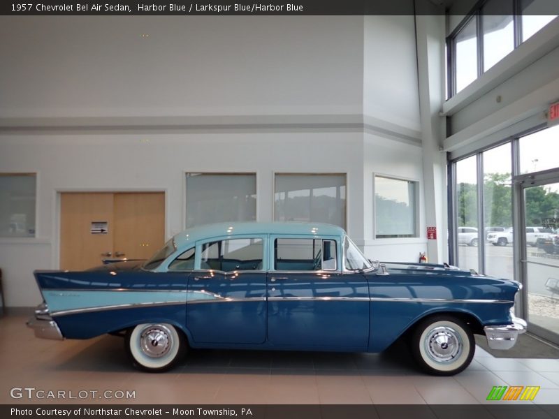  1957 Bel Air Sedan Harbor Blue