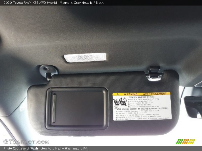 Magnetic Gray Metallic / Black 2020 Toyota RAV4 XSE AWD Hybrid