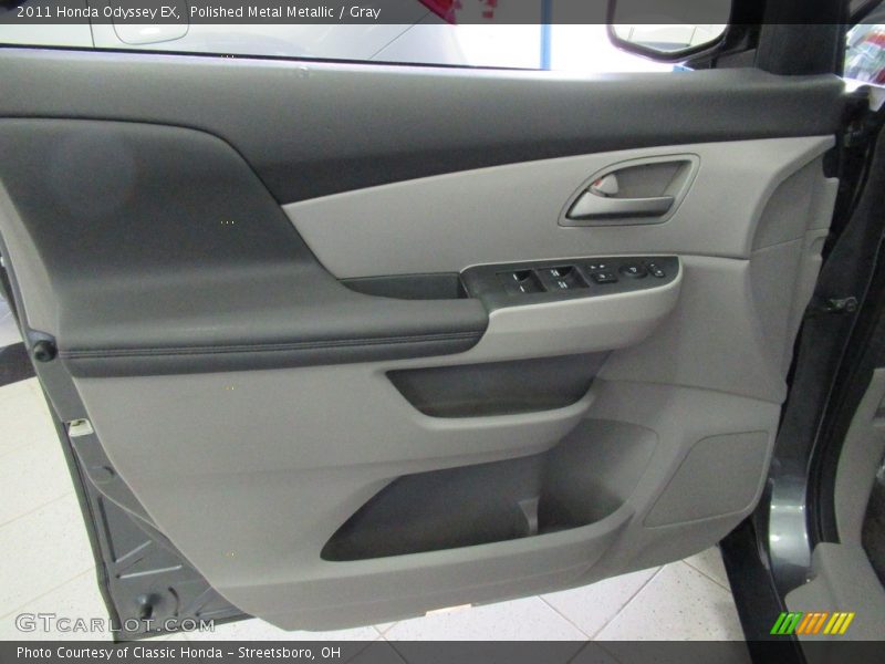 Polished Metal Metallic / Gray 2011 Honda Odyssey EX