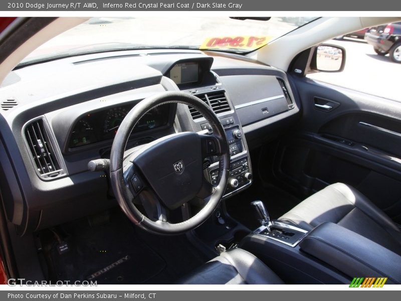Inferno Red Crystal Pearl Coat / Dark Slate Gray 2010 Dodge Journey R/T AWD