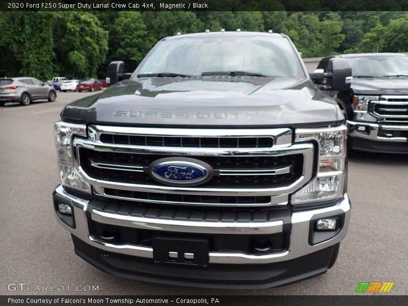 Magnetic / Black 2020 Ford F250 Super Duty Lariat Crew Cab 4x4