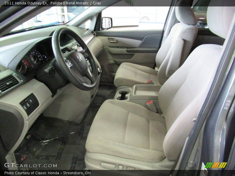 Polished Metal Metallic / Gray 2011 Honda Odyssey EX