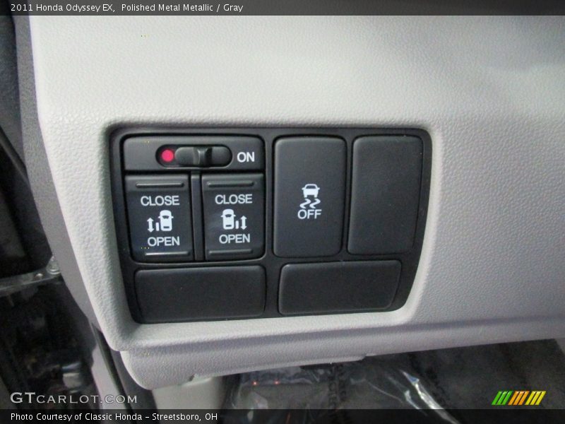 Polished Metal Metallic / Gray 2011 Honda Odyssey EX