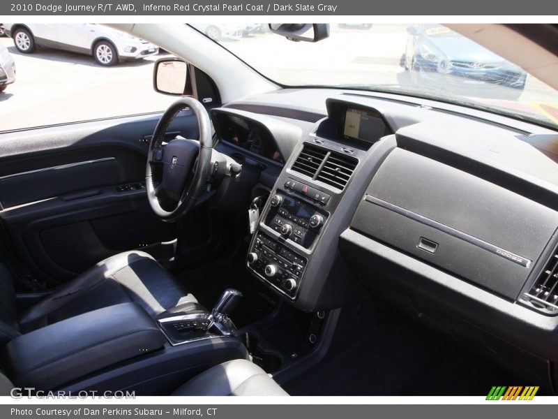 Inferno Red Crystal Pearl Coat / Dark Slate Gray 2010 Dodge Journey R/T AWD