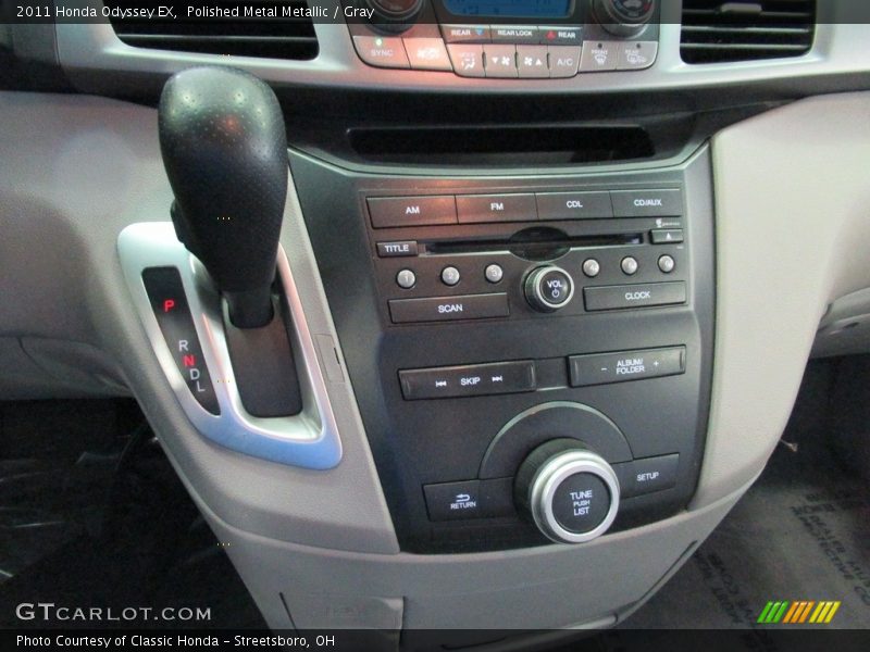 Polished Metal Metallic / Gray 2011 Honda Odyssey EX