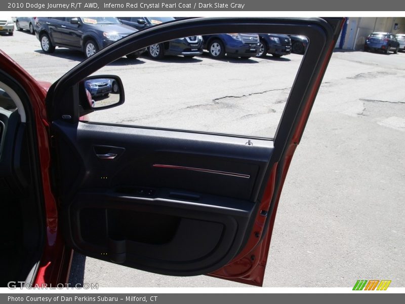Inferno Red Crystal Pearl Coat / Dark Slate Gray 2010 Dodge Journey R/T AWD