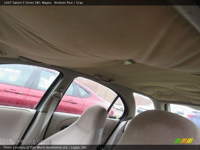 Medium Red / Gray 1997 Saturn S Series SW1 Wagon