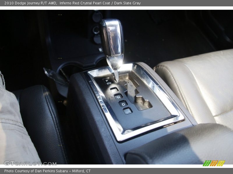 Inferno Red Crystal Pearl Coat / Dark Slate Gray 2010 Dodge Journey R/T AWD
