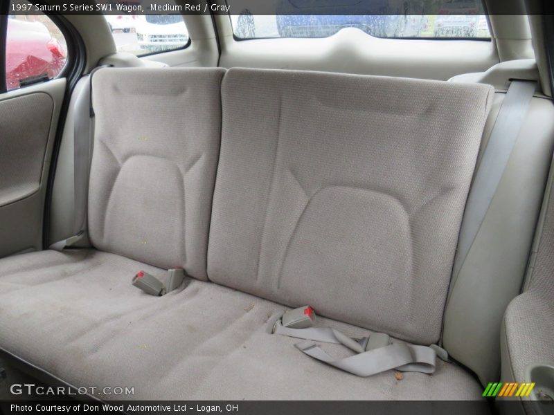 Medium Red / Gray 1997 Saturn S Series SW1 Wagon