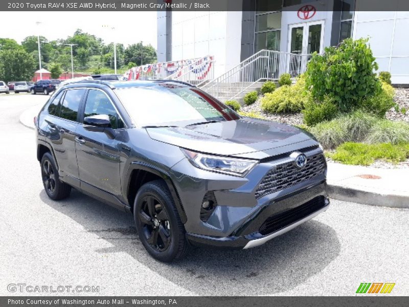 Magnetic Gray Metallic / Black 2020 Toyota RAV4 XSE AWD Hybrid