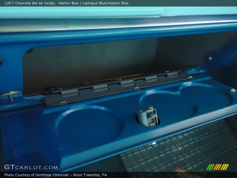 Harbor Blue / Larkspur Blue/Harbor Blue 1957 Chevrolet Bel Air Sedan