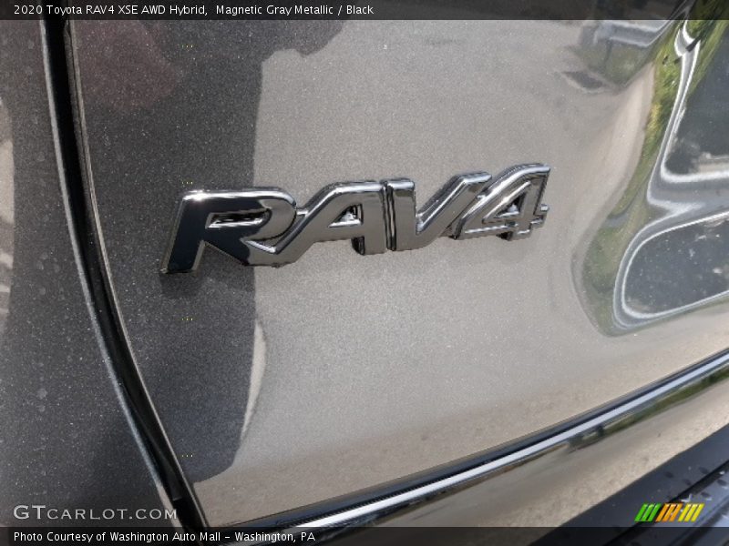 Magnetic Gray Metallic / Black 2020 Toyota RAV4 XSE AWD Hybrid