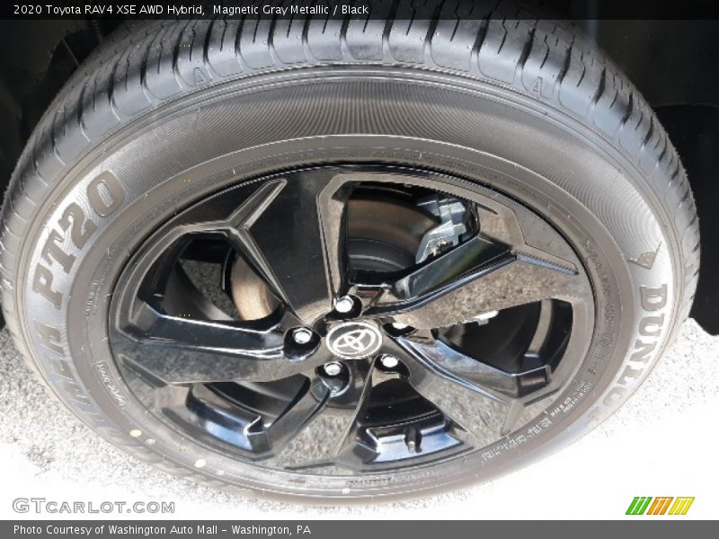 Magnetic Gray Metallic / Black 2020 Toyota RAV4 XSE AWD Hybrid
