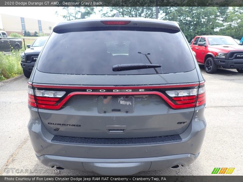 Destroyer Gray / Black 2020 Dodge Durango GT AWD