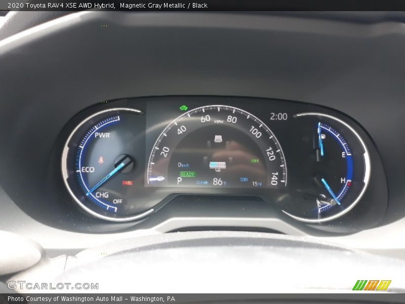 Magnetic Gray Metallic / Black 2020 Toyota RAV4 XSE AWD Hybrid