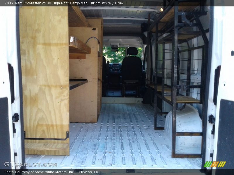 Bright White / Gray 2017 Ram ProMaster 2500 High Roof Cargo Van