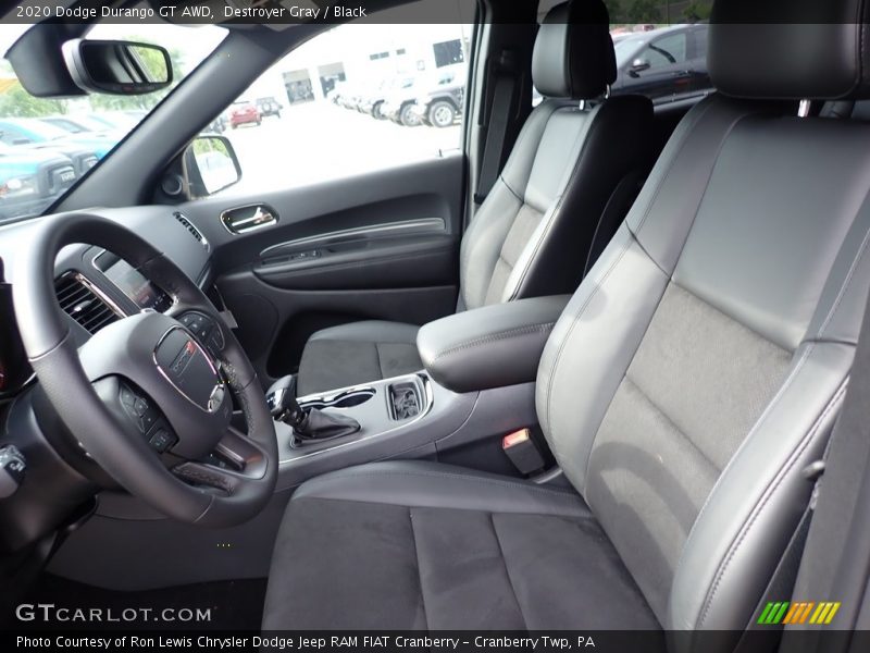 Front Seat of 2020 Durango GT AWD