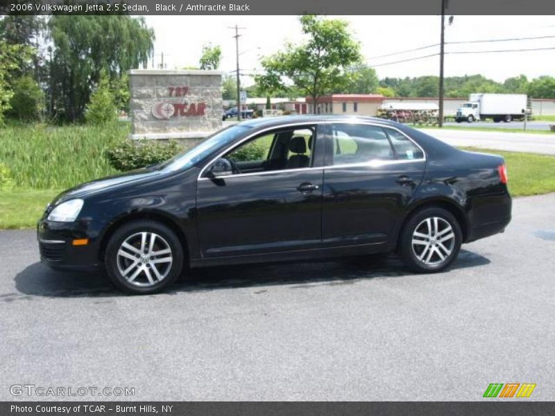 Black / Anthracite Black 2006 Volkswagen Jetta 2.5 Sedan