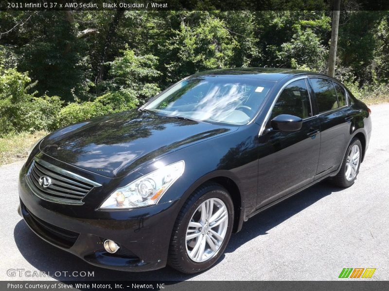Black Obsidian / Wheat 2011 Infiniti G 37 x AWD Sedan