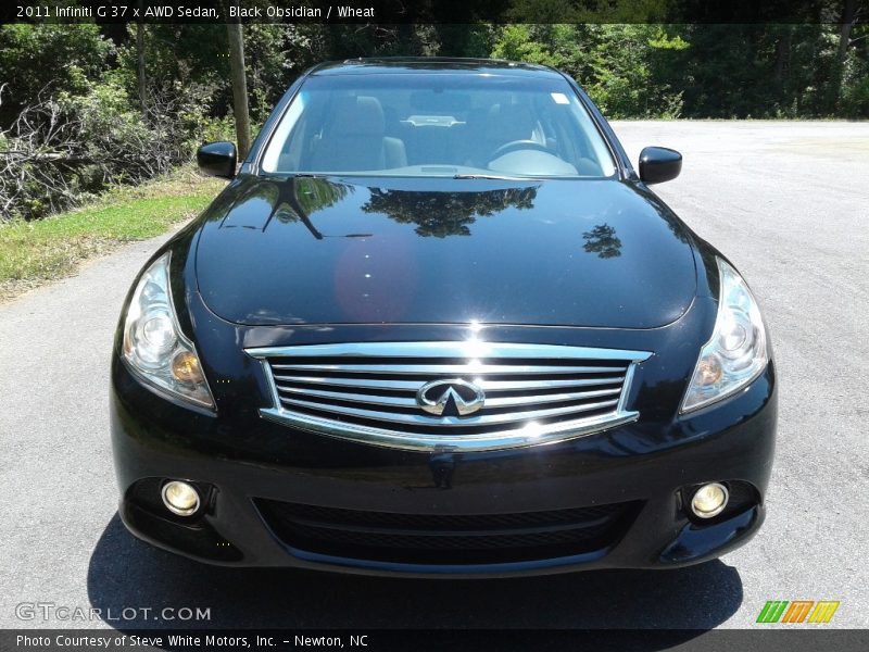 Black Obsidian / Wheat 2011 Infiniti G 37 x AWD Sedan