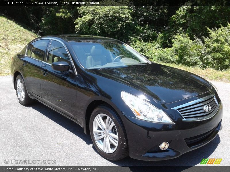 Black Obsidian / Wheat 2011 Infiniti G 37 x AWD Sedan