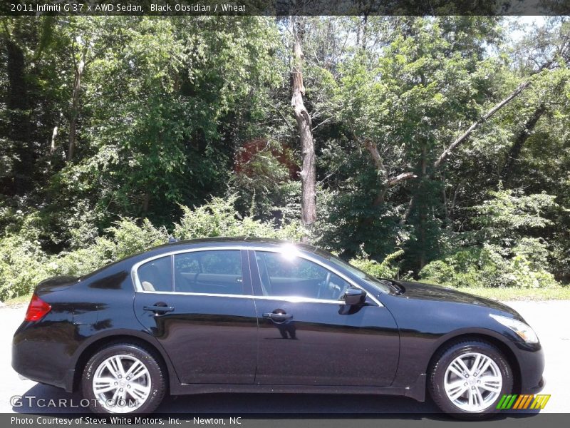 Black Obsidian / Wheat 2011 Infiniti G 37 x AWD Sedan