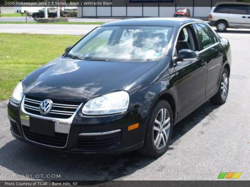 Black / Anthracite Black 2006 Volkswagen Jetta 2.5 Sedan