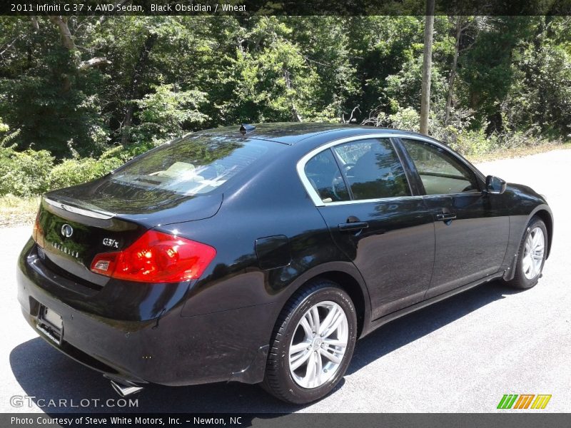Black Obsidian / Wheat 2011 Infiniti G 37 x AWD Sedan