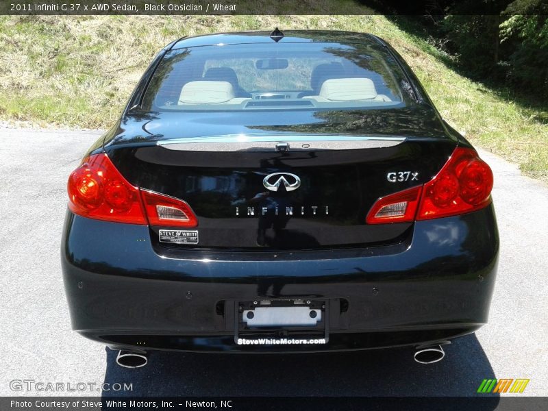 Black Obsidian / Wheat 2011 Infiniti G 37 x AWD Sedan