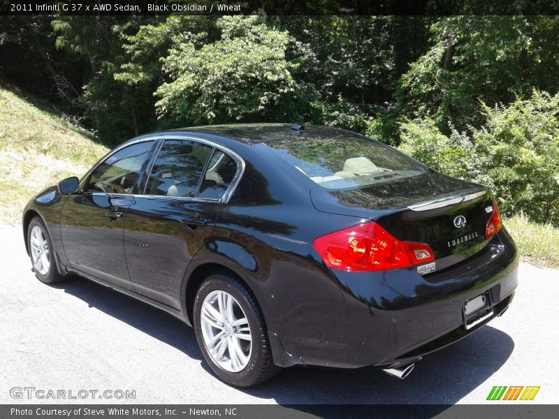 Black Obsidian / Wheat 2011 Infiniti G 37 x AWD Sedan