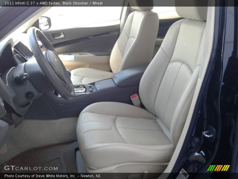 Black Obsidian / Wheat 2011 Infiniti G 37 x AWD Sedan