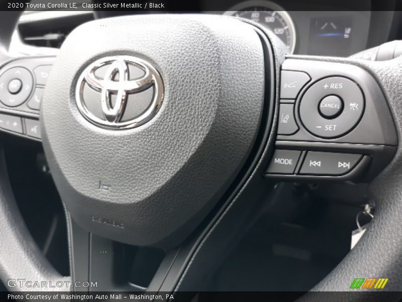 Classic Silver Metallic / Black 2020 Toyota Corolla LE