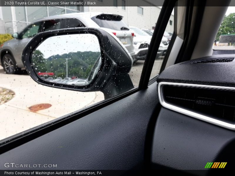 Classic Silver Metallic / Black 2020 Toyota Corolla LE