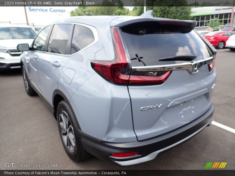 Sonic Gray Pearl / Black 2020 Honda CR-V EX AWD