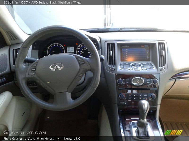 Black Obsidian / Wheat 2011 Infiniti G 37 x AWD Sedan