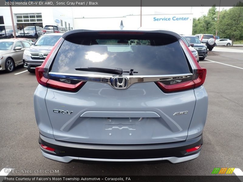 Sonic Gray Pearl / Black 2020 Honda CR-V EX AWD