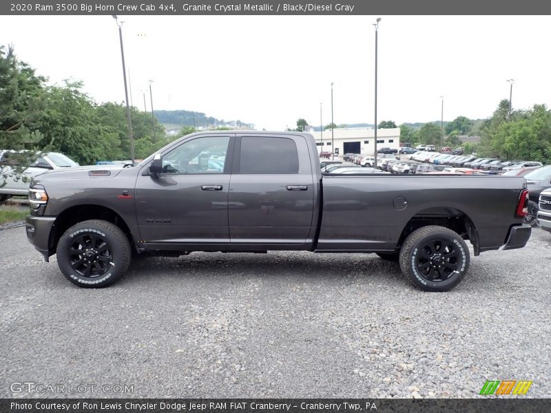  2020 3500 Big Horn Crew Cab 4x4 Granite Crystal Metallic