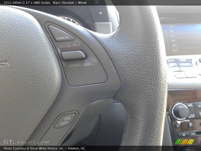Black Obsidian / Wheat 2011 Infiniti G 37 x AWD Sedan