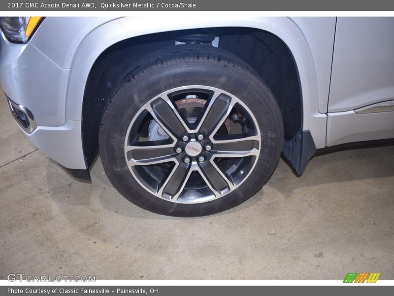 Quicksilver Metallic / Cocoa/Shale 2017 GMC Acadia Denali AWD