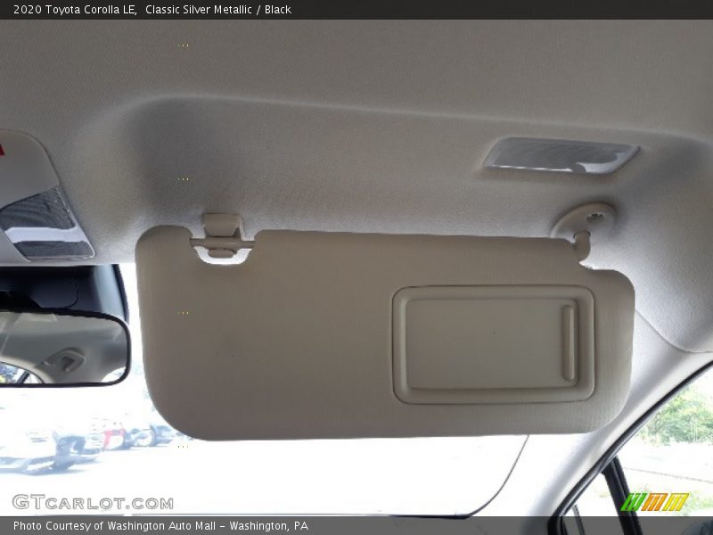 Classic Silver Metallic / Black 2020 Toyota Corolla LE