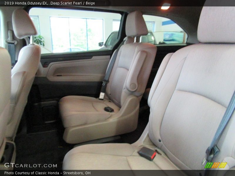 Deep Scarlet Pearl / Beige 2019 Honda Odyssey EX