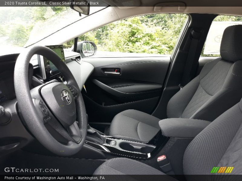 Classic Silver Metallic / Black 2020 Toyota Corolla LE