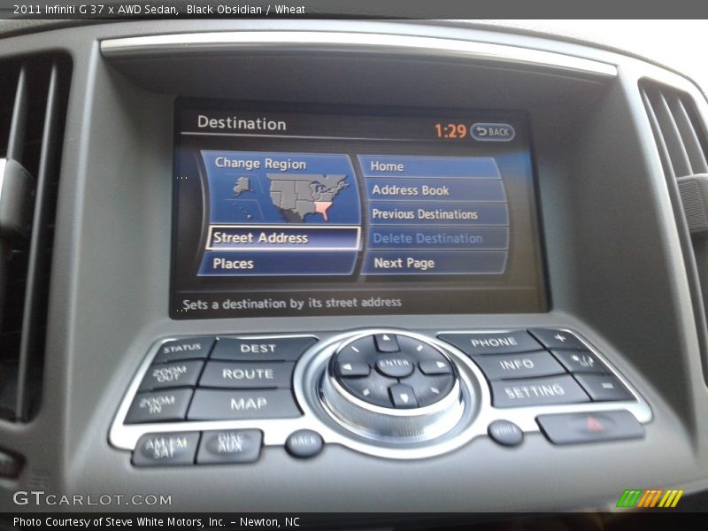 Black Obsidian / Wheat 2011 Infiniti G 37 x AWD Sedan